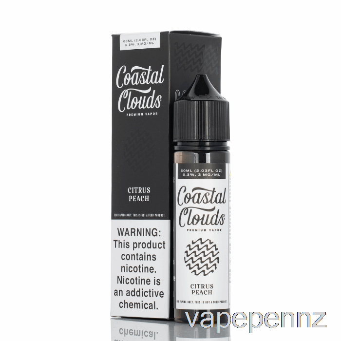 Citrus Peach - Coastal Clouds Co. - 60mL 3mg VAPE NZ